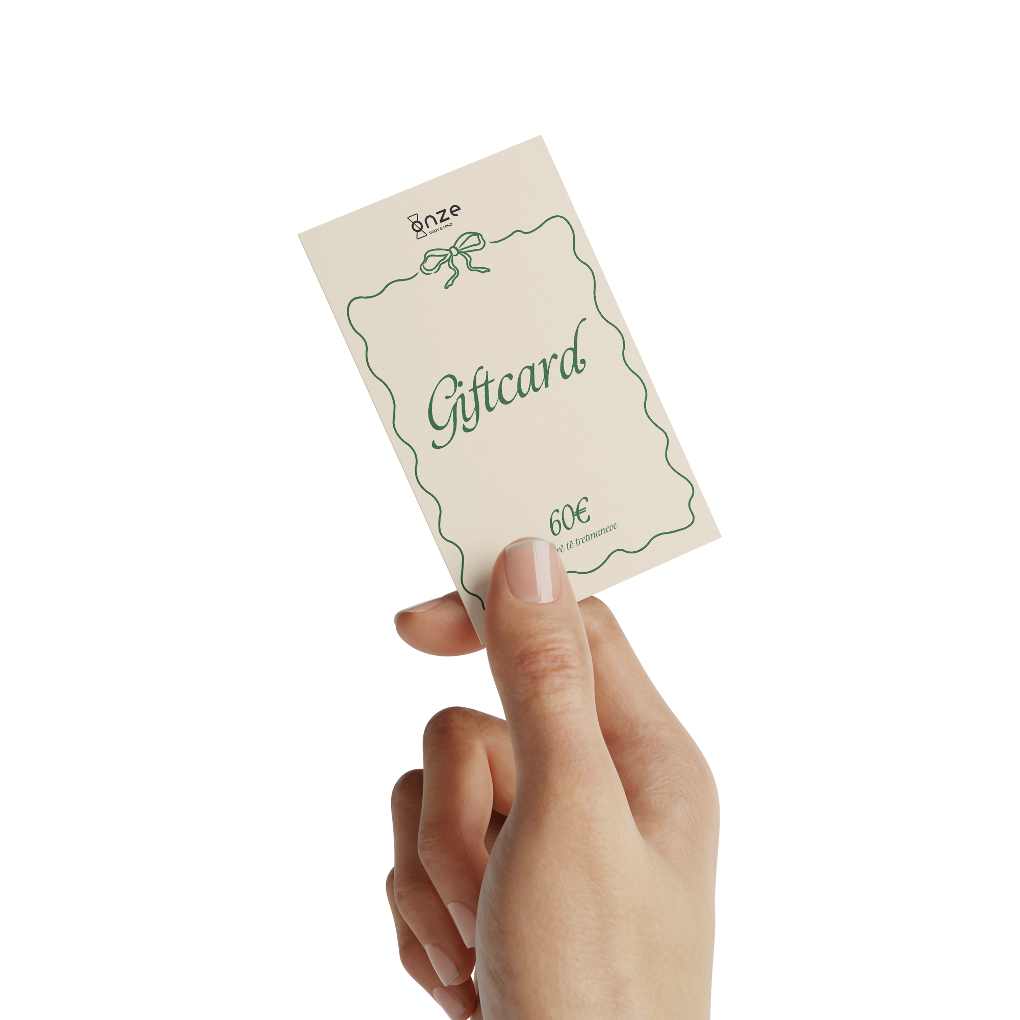 GIFTCARD për Onze Recovery 60