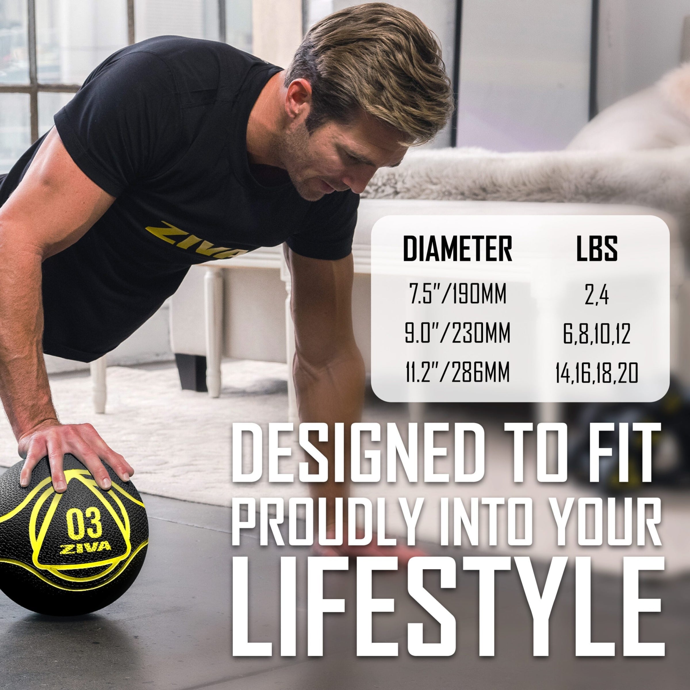 ZIVA Medicine Ball