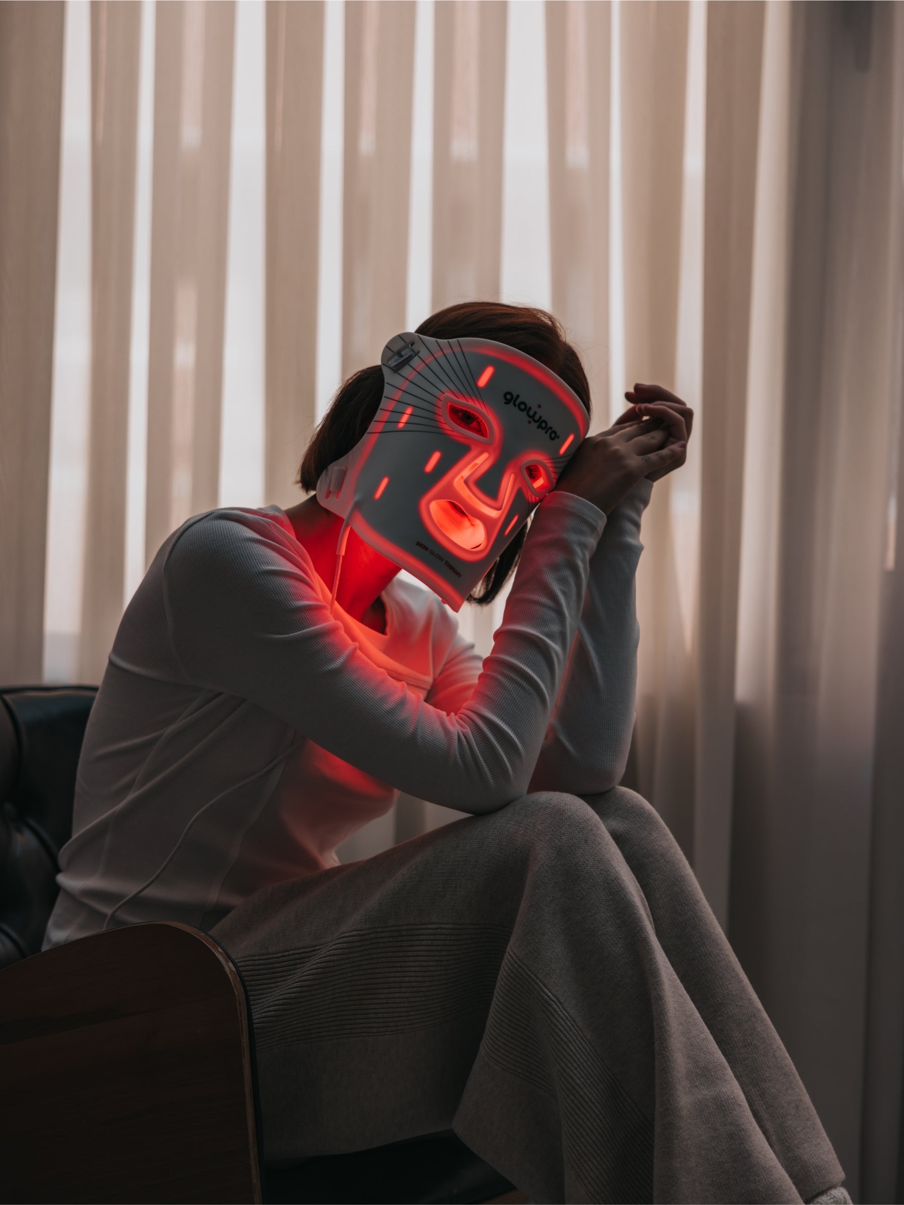 Glowpro Red Light Mask + Neck Booster