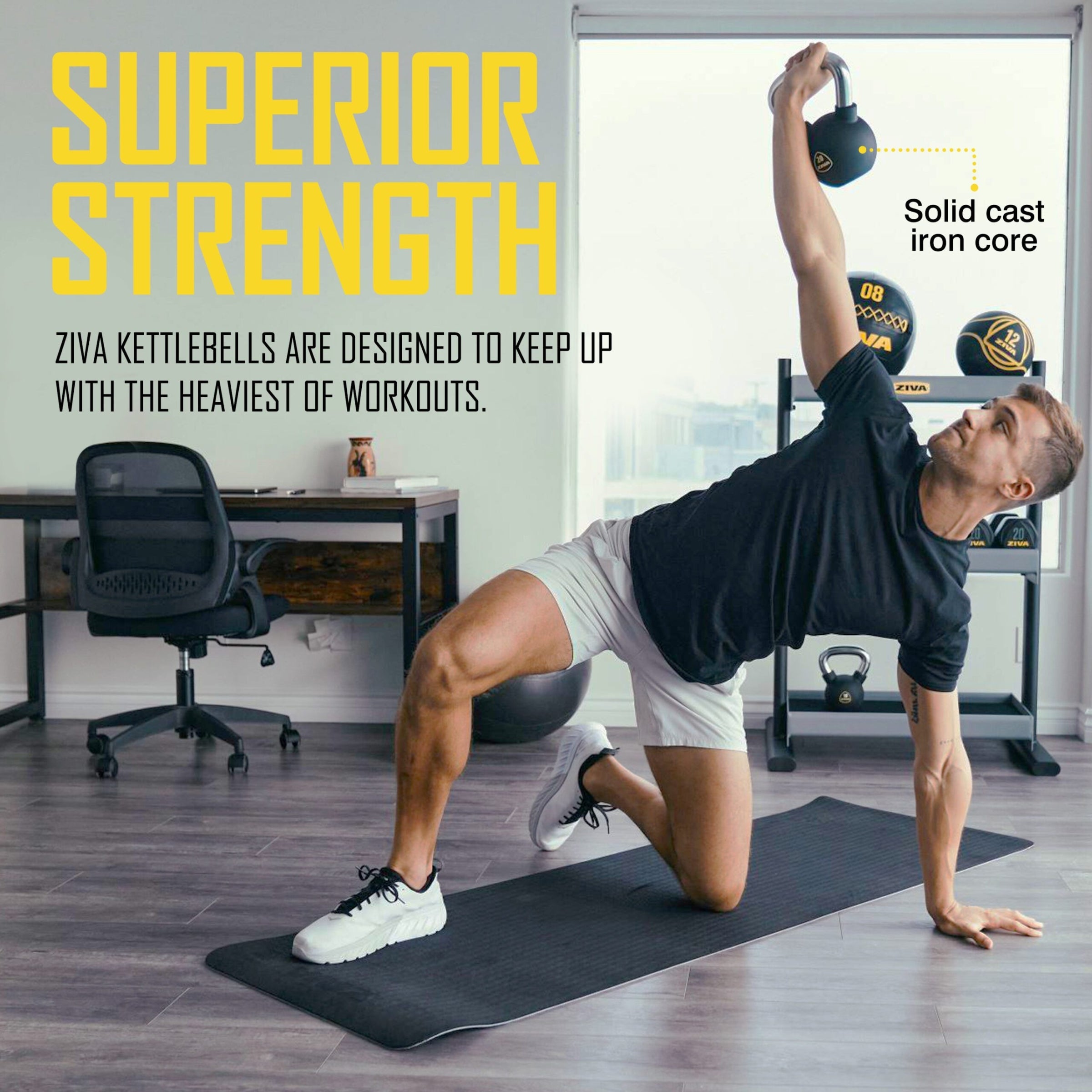 Performance Virgin Rubber Kettlebells